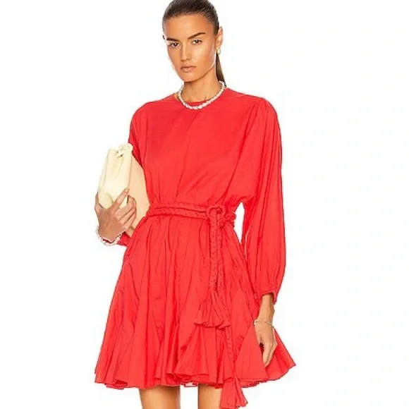 RHODE Elegant Red Women's Dress Size S - Picture 3 of 10